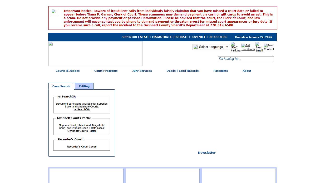 Gwinnett County Courts